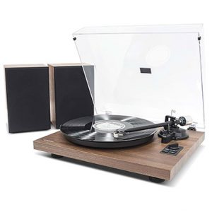 Turntable with Speakers