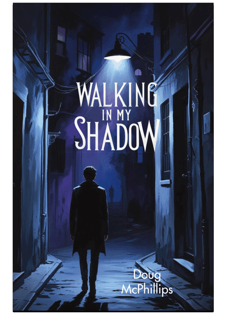 Walking in my shadow